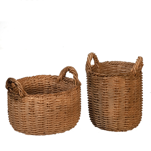 Round Baskets, 2 pc.